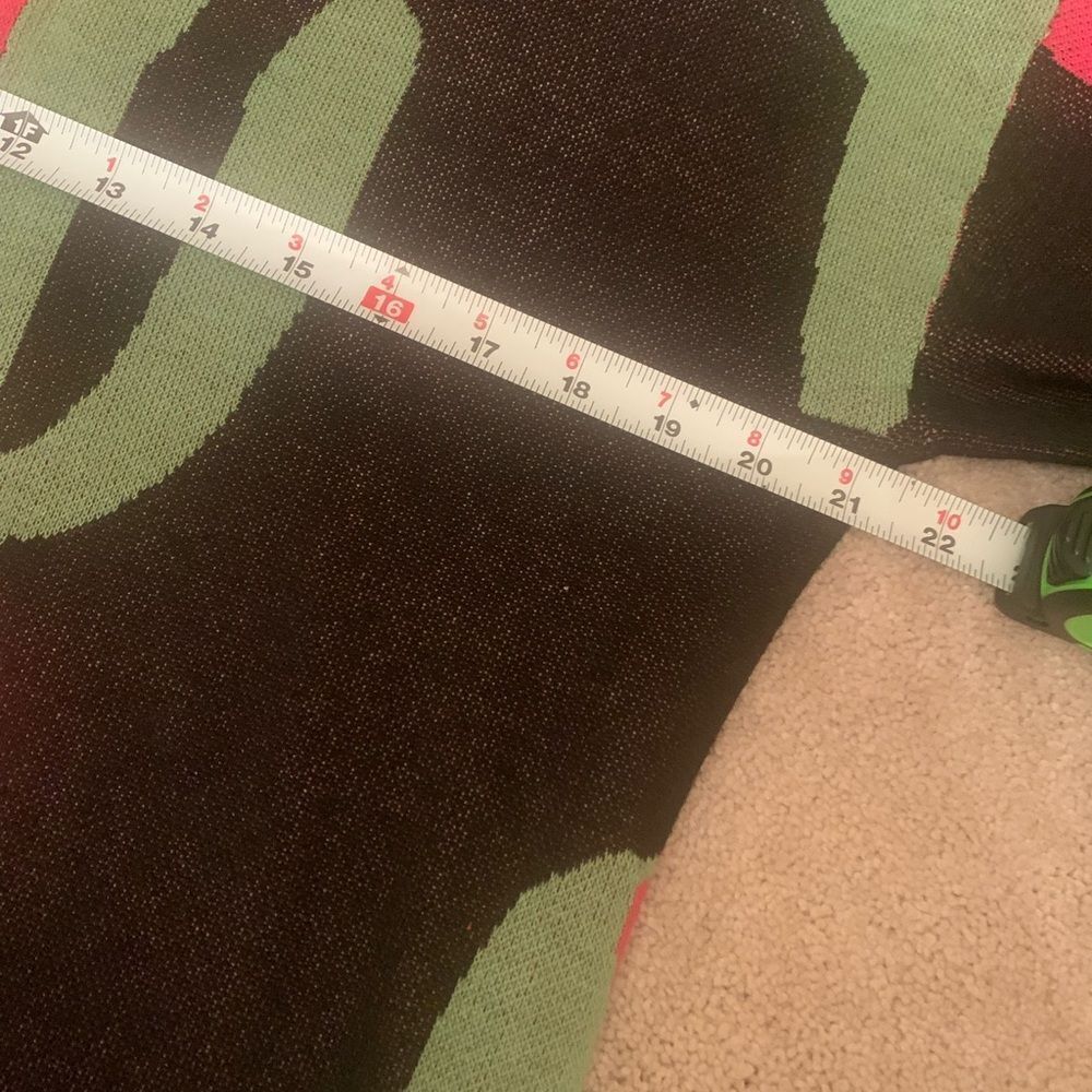 Lucky & Blessed Pink and Green Cactus Sweater Cardigan - Picture 7 of 7